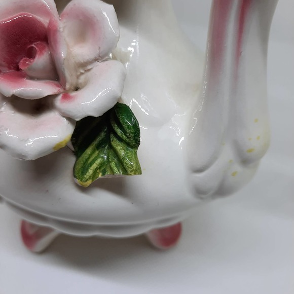 5 For $20.00 Vintage Decorative Pitcher Pink, Blue and Yellow flowers - Picture 12 of 14